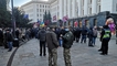 
"Предупредительная" акция: в Киеве тысяча ветеранов требуют встречи с Зеленским
